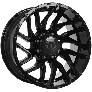 TIS Wheels – 554B – Black – 20″x10″ -19mm – All weather Wheels – 554B2108119S